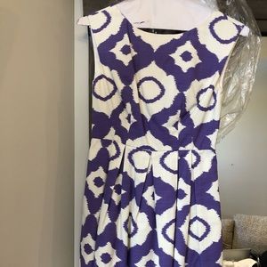Purple and off-white Shoshanna dress, Size 2
